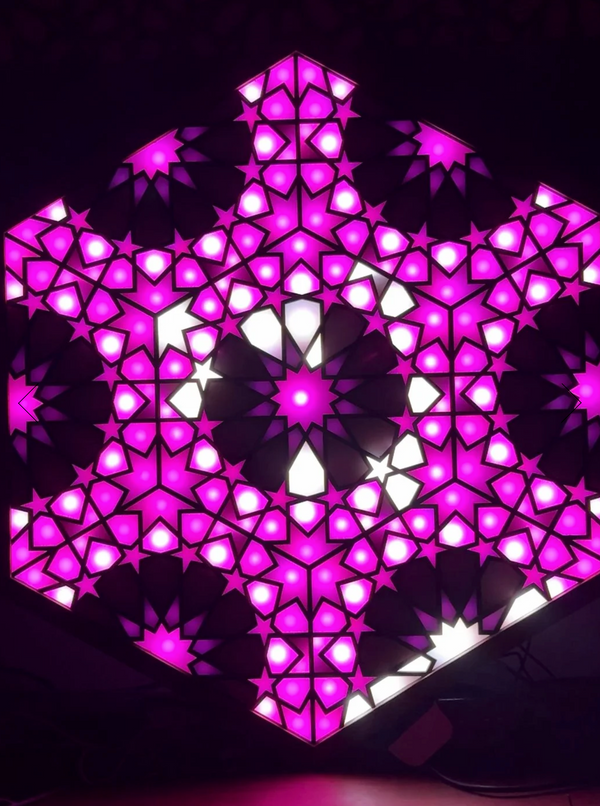 Barakah Stained Glass (Steven Newman Collaboration)